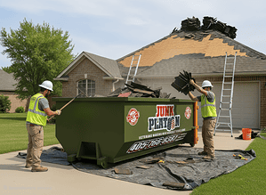 Dumpster rental in oklahoma city for roofing
